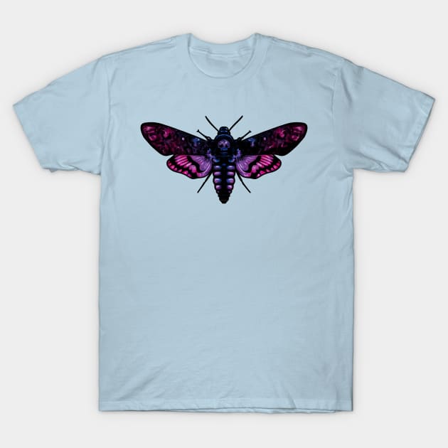 Bi Moth T-Shirt by Art by Veya